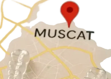 Invisalign Near Me Braces with a Google Maps background to locate the nearest orthodontic clinic.