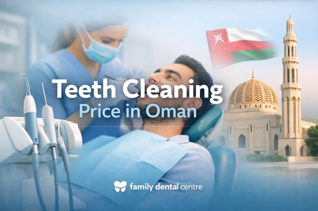 Teeth Cleaning Price in Oman