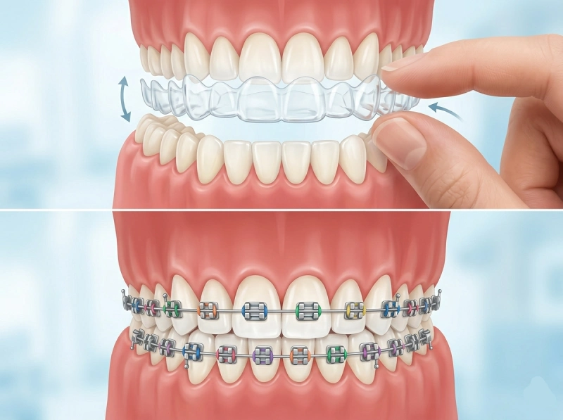 invisalign or braces in muscat